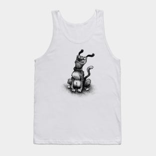 dumb dog Tank Top